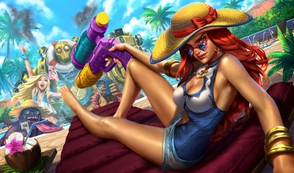 League Of Legends Splash Arts For Every New Pool Party