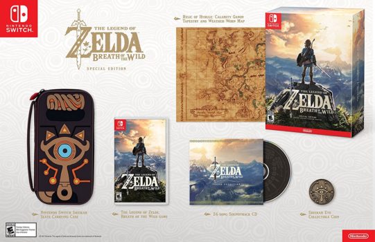 Pre order breath of the wild clearance 2