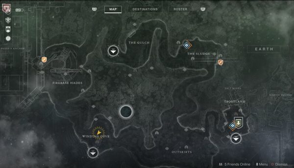 Destiny 2 Director Map Symbols