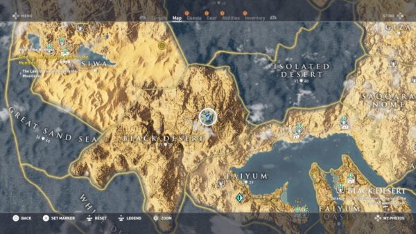 Assassin's Creed Origins Reveals Its Full Map, Which Dwarfs Past Games In  The Series