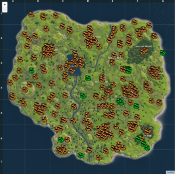 Fortnite: All Chest Locations in Battle Royale - 351 x 350 png 248kB
