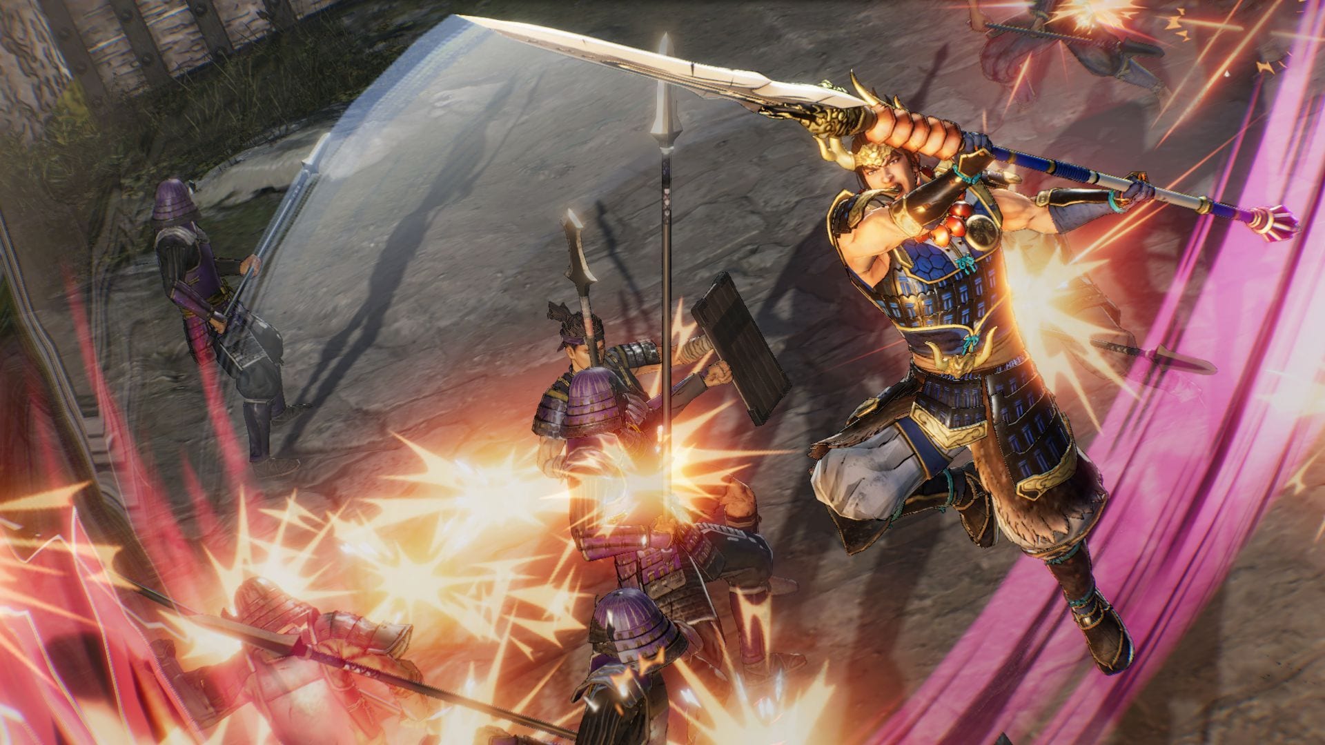 Samurai Warriors Gets First Explosive Gameplay New Screenshots