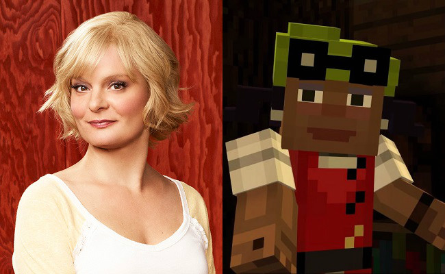 Though Minecraft: Story Mode is her first... 