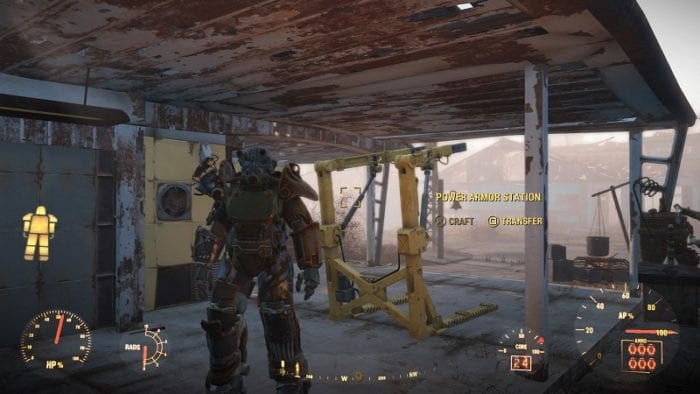 how to repair power armour