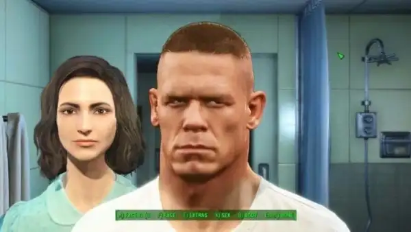 Fallout 4, character creation, John Cena