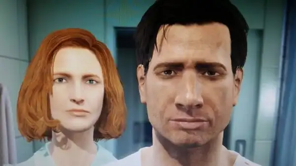 Fallout 4, character creation, Mulder and Scully, X-Files