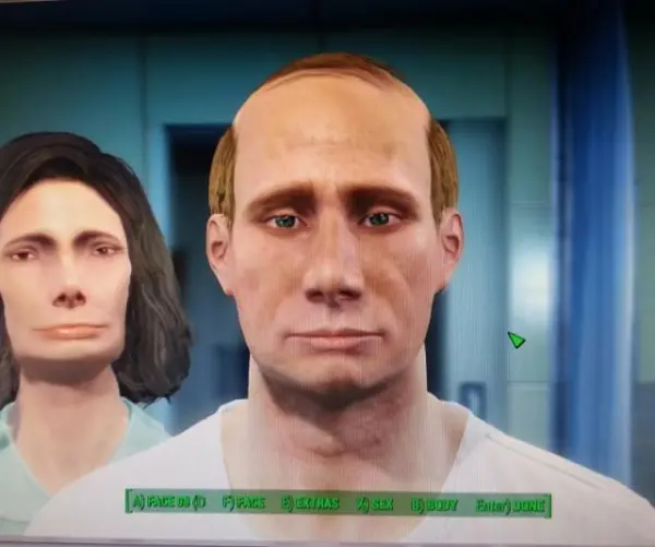 Fallout 4, character creation, Putin