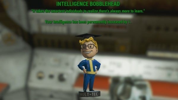intelligence bobblehead fallout 4