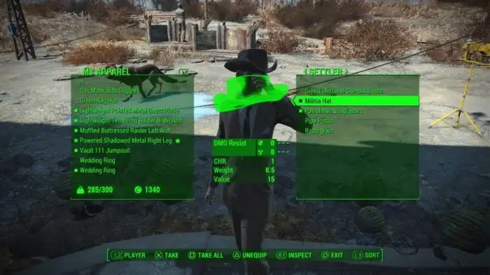 Fallout 4 inspect weapon