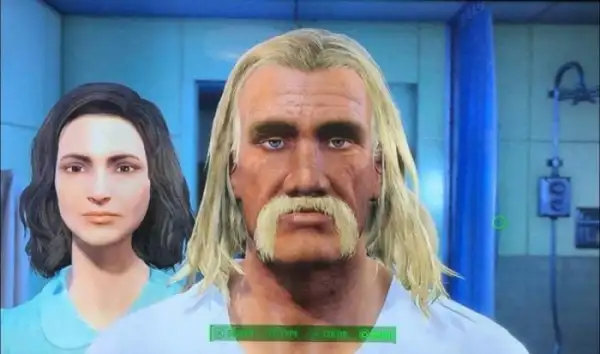 Fallout 4, character creation, Hulk Hogan