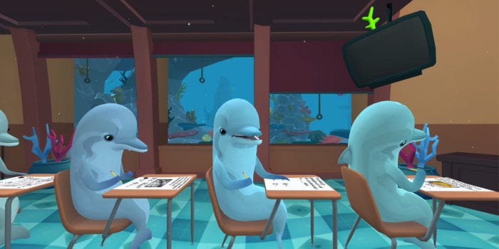 weirdest games, virtual reality, weird, oculus rift, classroom aquatic