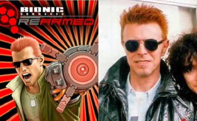 Bionic Commando Rearmed, Nathan Rad Spencer, David Bowie is in every video game