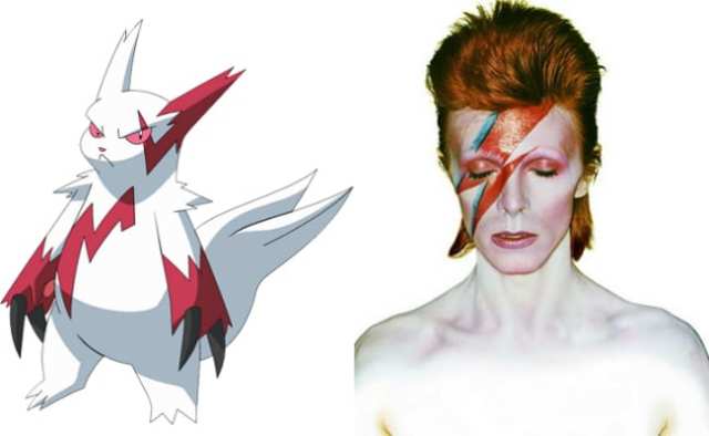 David Bowie is in every video game, Pokemon Ruby, Zangoose