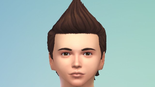 Faux Hawk Sims 4 Hair Mod
