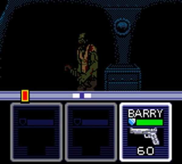 This bar belongs in a golfing mini-game, not Resident Evil.