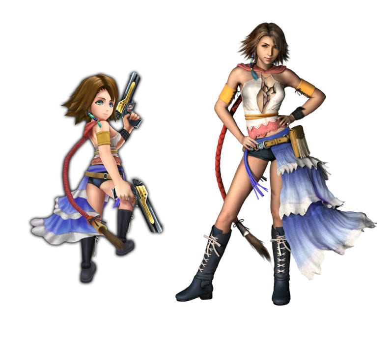 Yuna Final Fantasy X-2 vs explorers