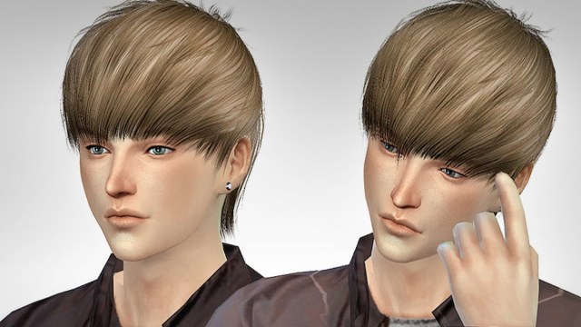 Justin Beiber hair in Sims 4