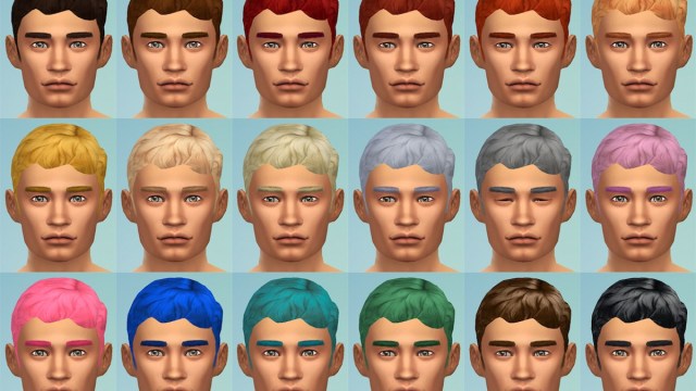 Greek Statue Hair in Sims 4