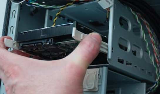 how to, build, pc, install hard drive