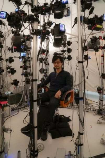 hideo kojima sony cerny chair cameras capture technology tour
