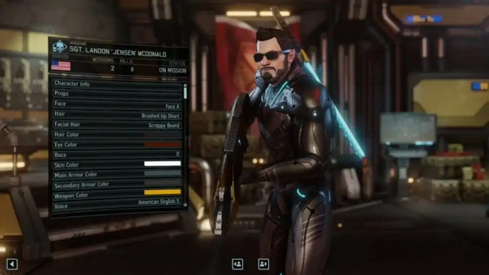 XCOM 2, character creation, Deus Ex, Adam Jensen