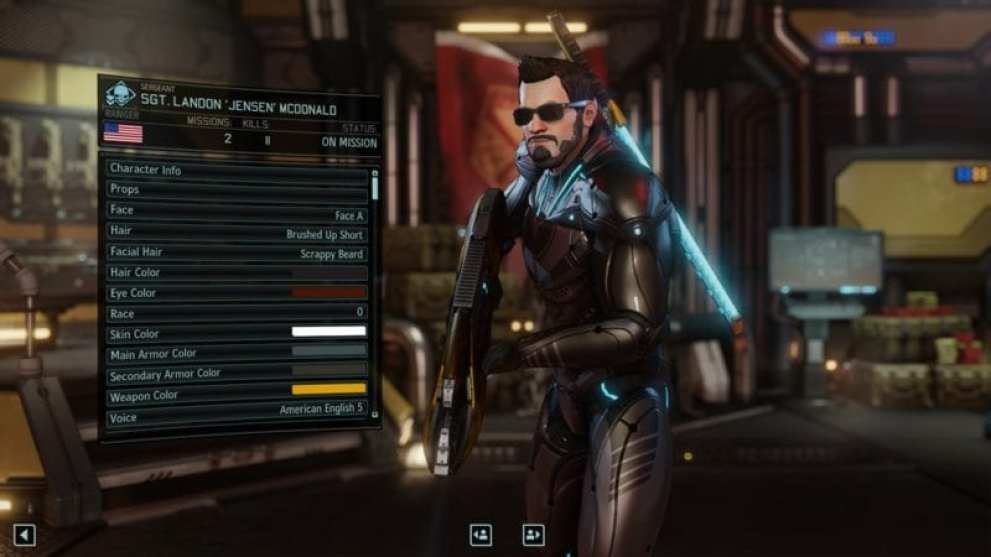 XCOM 2, character creation, Deus Ex, Adam Jensen