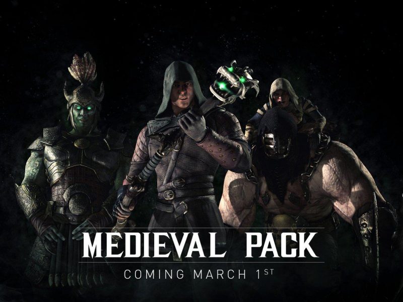 Mortal Kombat free Medieval skin pack