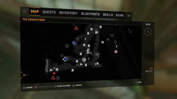 Dying light The Following Buggy Customisation Locations