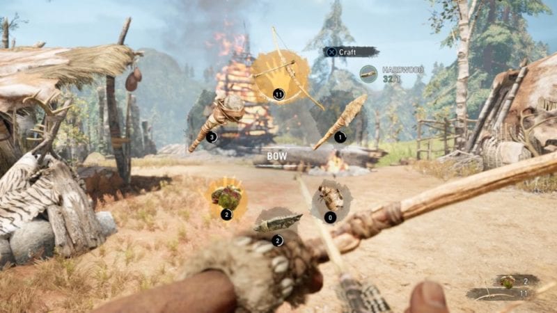 far cry primal bow arrows make craft more