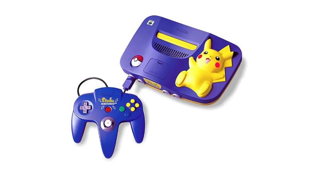 Pokemon Hey You Pikachu Limited Edition Nintendo 64 Console