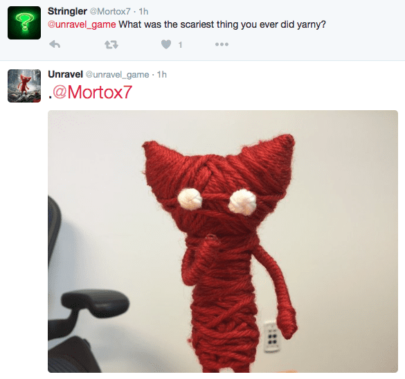 Yarny unravel q&a interview twitter