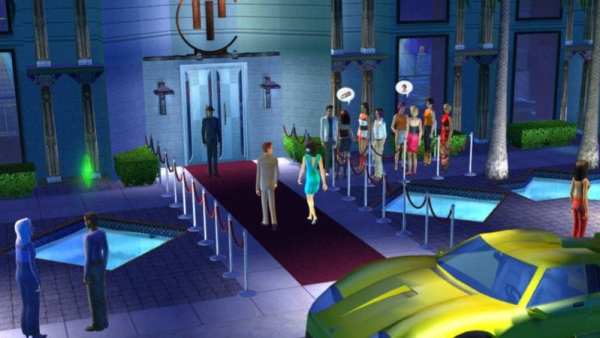The Sims 2 Nightlife screen