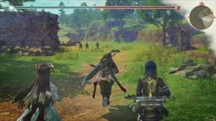 Valkyria, Azure Revolution, screenshot, battle