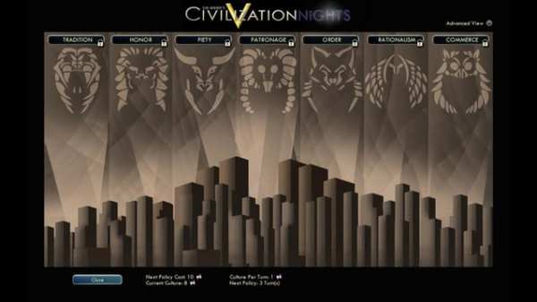 civilization v nights