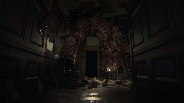 Layers of Fear Floating Furniture