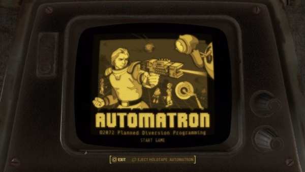 Fallout 4 holotape automatron how to get dlc game