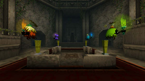 Zelda, Dungeon, Ocarina of Time, Forest Temple