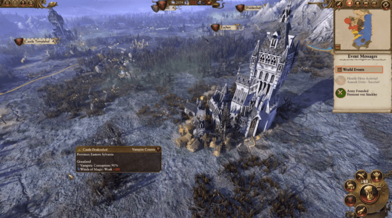 Total War: Warhammer Vampire Counts Gameplay
