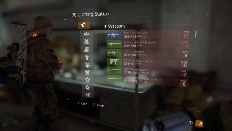 The Division, guide, how to, high-end, weapons, get, high-end gear