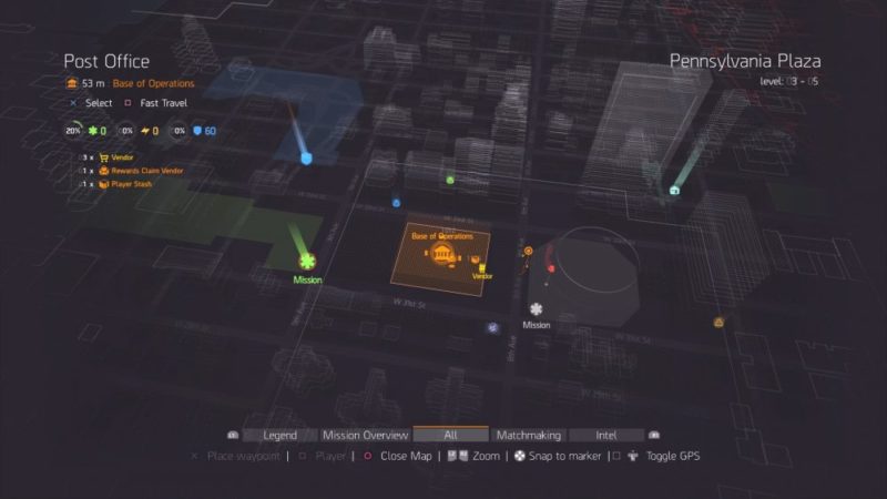 The Division, how to, fast travel