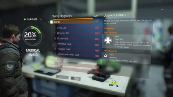The Division, how to, heal, skill, medikits