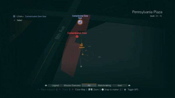 contamination zones, how to, guides, get, the division