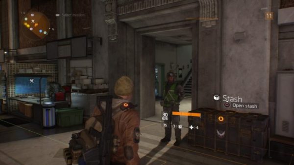 The Division, how to, where is, Stash