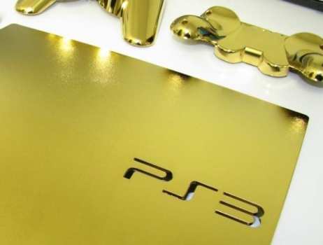 24K Gold Dipped PlayStation 3