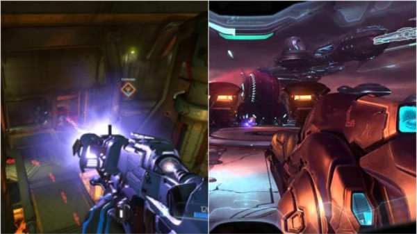 Doom, Halo 5, comparison, similar, same