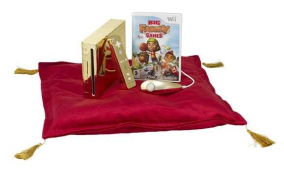Gold-Plated Nintendo Wii