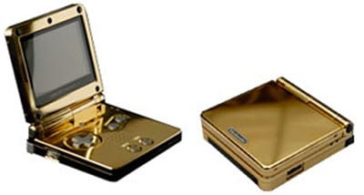 Gold Game Boy Advance SP