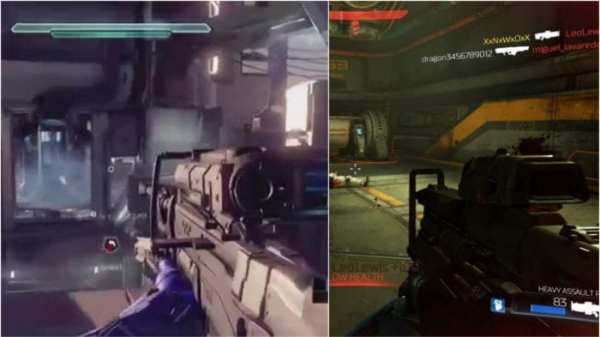 Halo 5, Doom, comparison, similar same