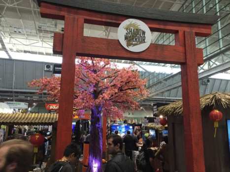 Shadow Warrior 2's Japanese inspired Booth.