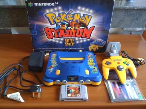Pokemon Stadium Nintendo 64 Battle Set